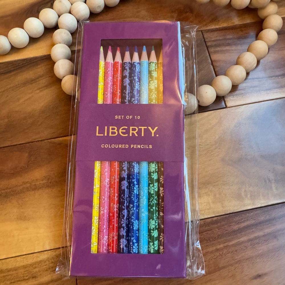 Liberty Capel Colored Pencil Set NWT